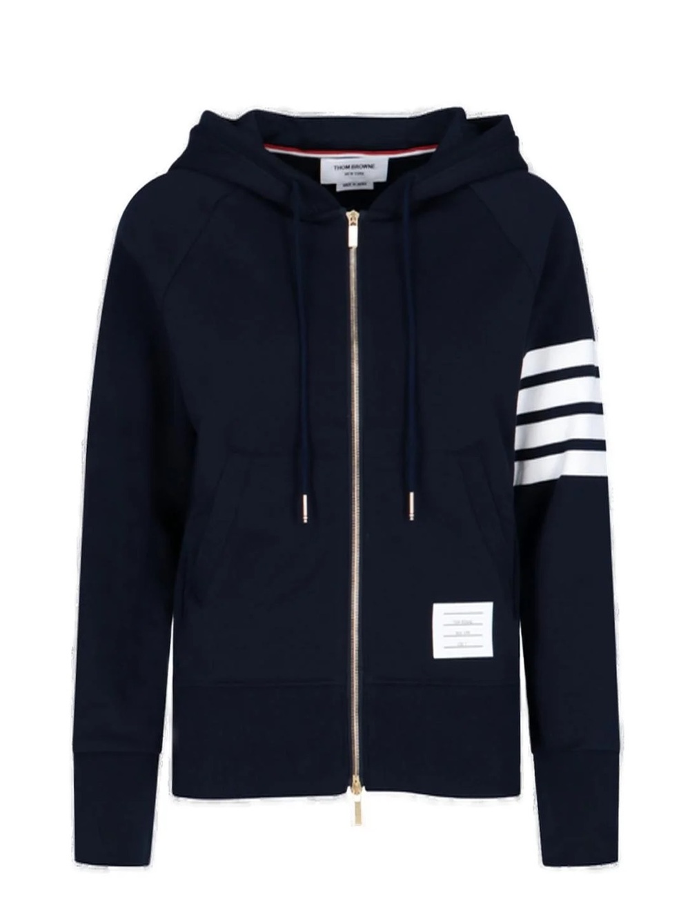 Thom Browne 4bar Zip Hoodie